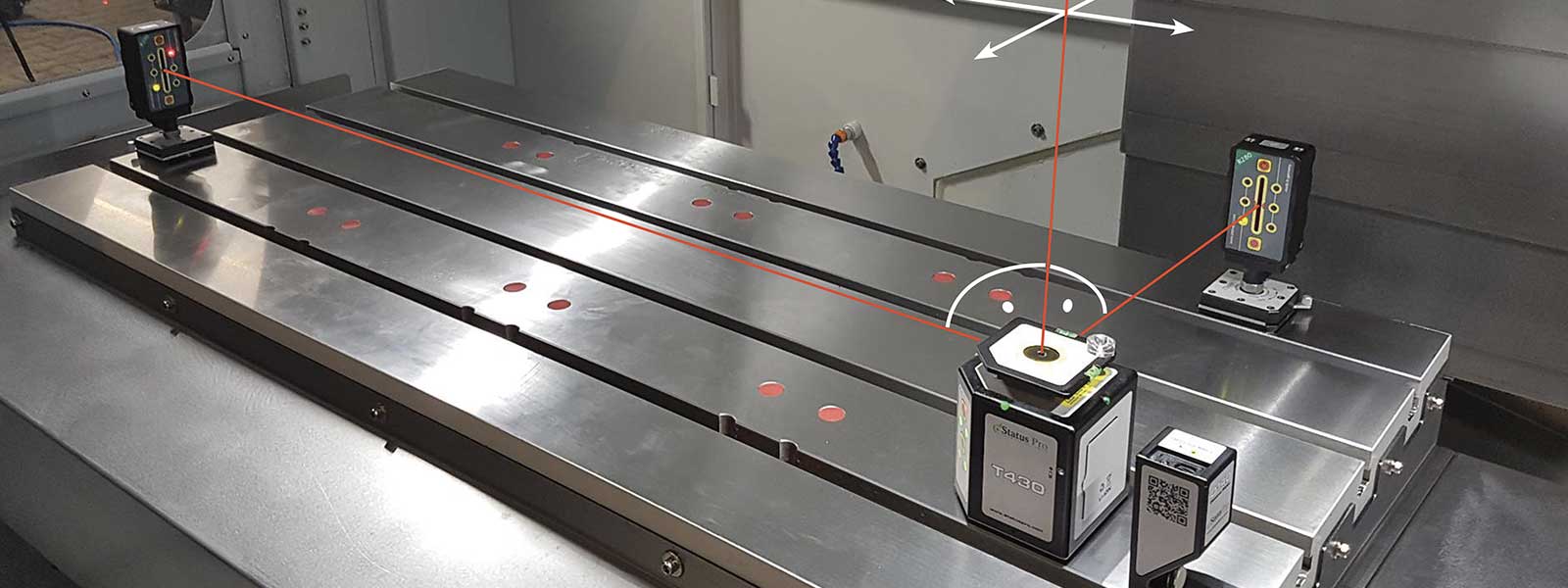 Proline Machine Olg ProLine® – Alignment System for Machine Tools and Machine Gometry