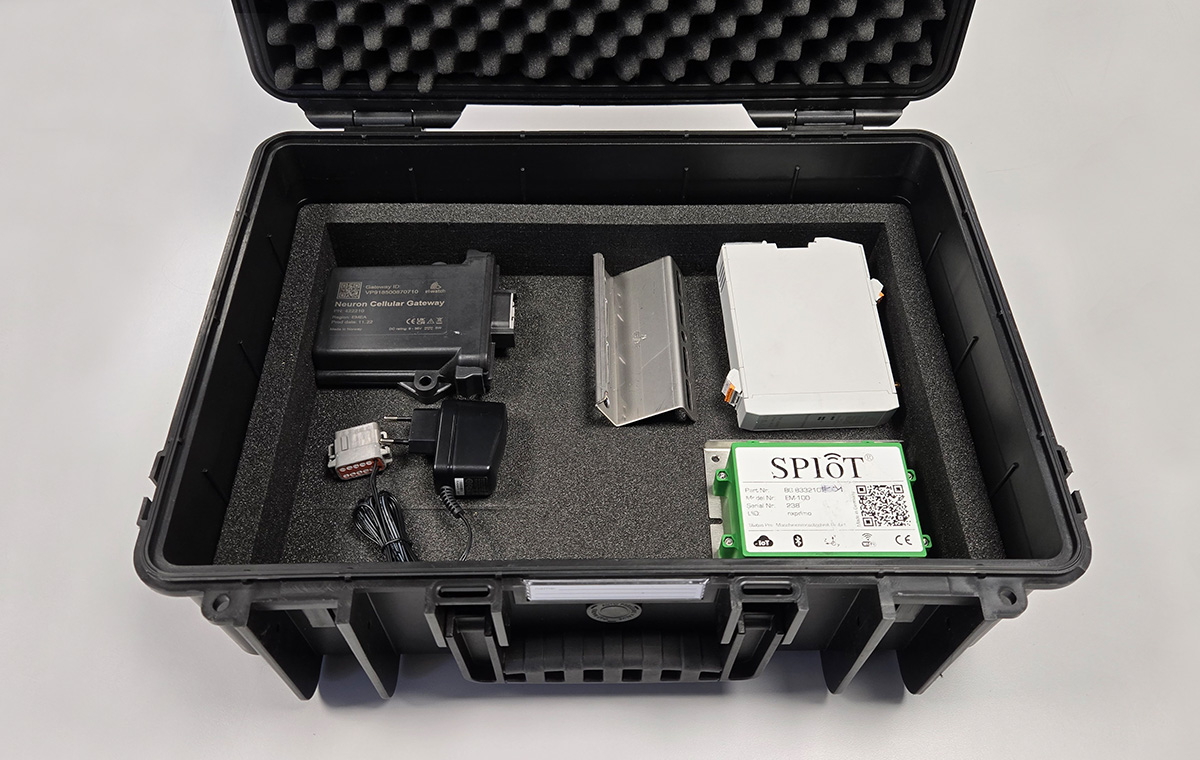 SPIoT Smart Case für El-Watch-Sensoren